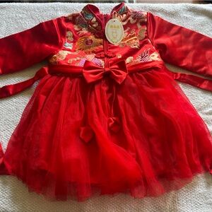 Chinese New Year Princess Dress